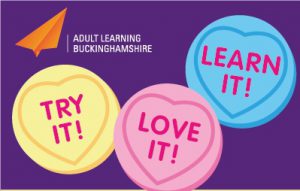 Love hearts for Try It, Love It, Learn It week