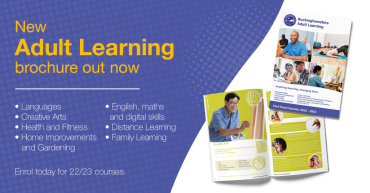 Adult Learning brochure image