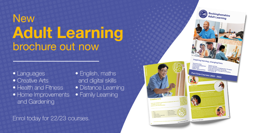 Adult Learning brochure image