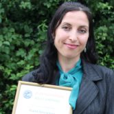 IlianaGeorgieva2 woman holding certificate