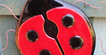 ladybird stainedglass