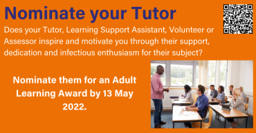 Nominate your tutor
