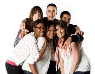 Young People Group of young people
