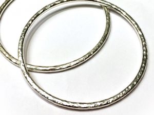 Silver bangles
