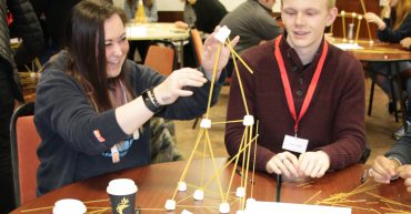 Apprentices Spaghetti Tower