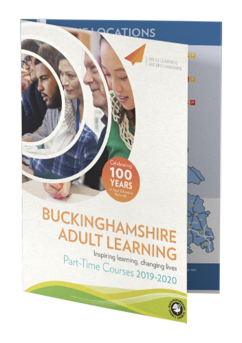 Image of Adult Learning course brochure 2019-2020